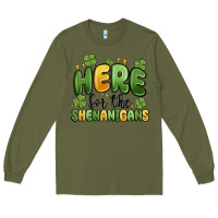 Army Green here for the shenanigans Long Sleeve Tee - MaliasSmallBusiness