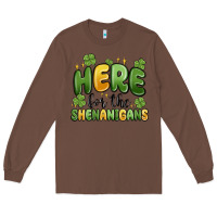 Chestnut here for the shenanigans Long Sleeve Tee - MaliasSmallBusiness