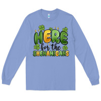 Colony Blue here for the shenanigans Long Sleeve Tee - MaliasSmallBusiness