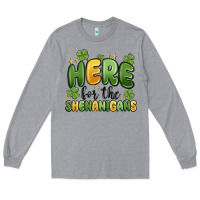 Heather Grey here for the shenanigans Long Sleeve Tee - MaliasSmallBusiness