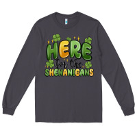 Smoke here for the shenanigans Long Sleeve Tee - MaliasSmallBusiness