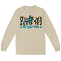Mushroom faith it till you make it Long Sleeve Tee - JahusDesignShop