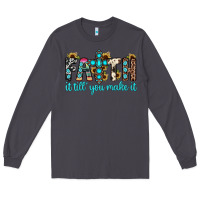 Smoke faith it till you make it Long Sleeve Tee - JahusDesignShop