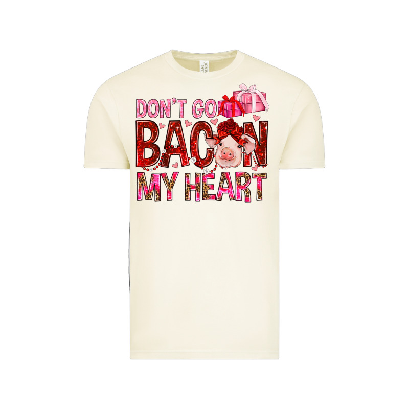 Dont Go Bacon My Heart Vintage Tee by NancyCooperArtShop | Teevron