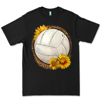 Black western volleyball with sunflower Premium Tee - HRA Design Shop