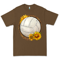 Cacao western volleyball with sunflower Premium Tee - HRA Design Shop