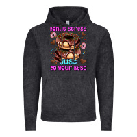 Vintage Black donut stress just do your best Vintage Hoodie - AdoDesignShop