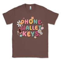 Chestnut phone wallet keys Classic Tee - MaliasSmallBusiness