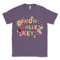 Lavender phone wallet keys Classic Tee - MaliasSmallBusiness