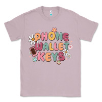 Lilac phone wallet keys Classic Tee - MaliasSmallBusiness