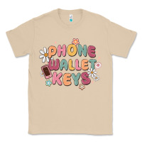 Mushroom phone wallet keys Classic Tee - MaliasSmallBusiness