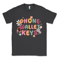 Smoke phone wallet keys Classic Tee - MaliasSmallBusiness