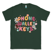 Sports Green phone wallet keys Classic Tee - MaliasSmallBusiness