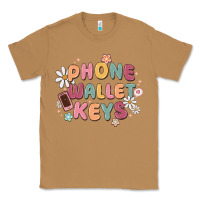 Toasted Coconut phone wallet keys Classic Tee - MaliasSmallBusiness