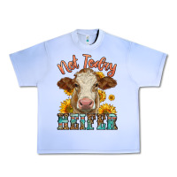 Grape Ice heifer with sunflowers Urban Heavy Tee - LillyAllenDesigns
