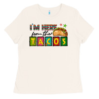 Bone I'm Here For The Tacos Ladies Tee - texasbilliewilder