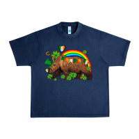 Navy st patricks bear ado Urban Heavy Tee - AdoDesignShop