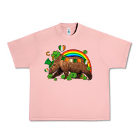 Salmon st patricks bear ado Urban Heavy Tee - AdoDesignShop