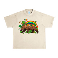 Sandshell st patricks bear ado Urban Heavy Tee - AdoDesignShop