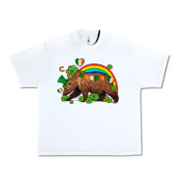 White st patricks bear ado Urban Heavy Tee - AdoDesignShop