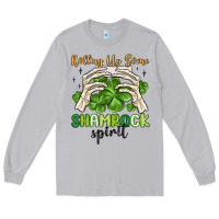 Moon Dust rolling up some shamrock spirit Long Sleeve Tee - MaliasSmallBusiness