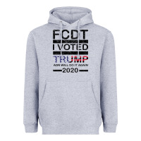 Heather Grey hell yeah i voted trump and will do it again 2020 Heavyweight Hoodie - Bettercallsaul