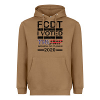Toasted Coconut hell yeah i voted trump and will do it again 2020 Heavyweight Hoodie - Bettercallsaul