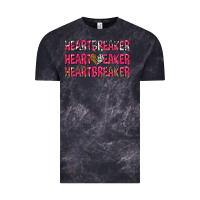 Cloud Black heartbreaker with leopard and cowhide Vintage Tee - NancyCooperArtShop