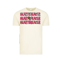 Vintage Arctic heartbreaker with leopard and cowhide Vintage Tee - NancyCooperArtShop