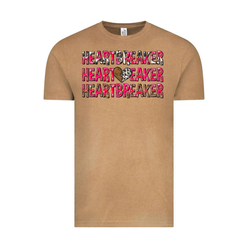 Heartbreaker With Leopard And Cowhide Vintage Tee by NancyCooperArtShop | Teevron
