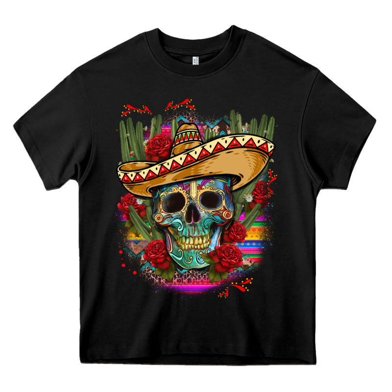 Mexican Skeleton Heavy Core Tee by CTS Tumbler Store | Teevron