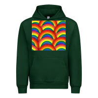 Forest Green Pride rainbow glitter tumbler Urban Hoodie - FaDigitalArtStudio