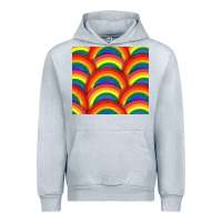 Heather Grey Pride rainbow glitter tumbler Urban Hoodie - FaDigitalArtStudio