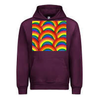 Mauve Wine Pride rainbow glitter tumbler Urban Hoodie - FaDigitalArtStudio