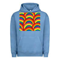 Pigment Pebble Blue Pride rainbow glitter tumbler Urban Hoodie - FaDigitalArtStudio