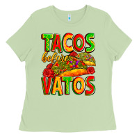 Matcha tacos before vatos Ladies Tee - Zillion Design Studio