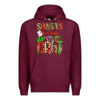 Burgundy santa's favorite cpht Premium Hoodie - texasbilliewilder