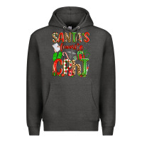Charcoal Heather santa's favorite cpht Premium Hoodie - texasbilliewilder