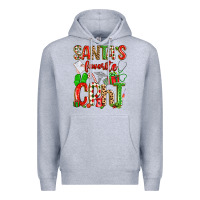Heather Grey santa's favorite cpht Premium Hoodie - texasbilliewilder