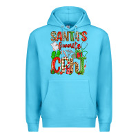 Ocean Blue santa's favorite cpht Premium Hoodie - texasbilliewilder
