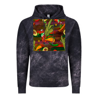 Cloud Black mexican food seamless pattern Vintage Hoodie - BundleAndBundleShop