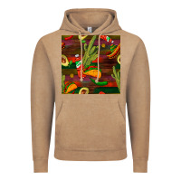 Vintage Coffee mexican food seamless pattern Vintage Hoodie - BundleAndBundleShop