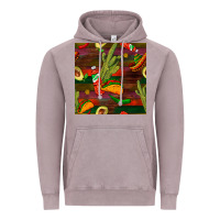 Vintage Zinc mexican food seamless pattern Vintage Hoodie - BundleAndBundleShop