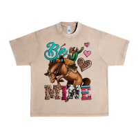 French Oak be mine cowboy rodeo valentines day Urban Heavy Tee - Jasminsmagicworld