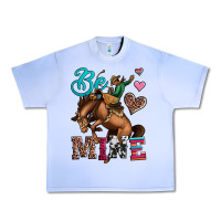 Grape Ice be mine cowboy rodeo valentines day Urban Heavy Tee - Jasminsmagicworld