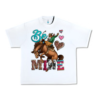 White be mine cowboy rodeo valentines day Urban Heavy Tee - Jasminsmagicworld