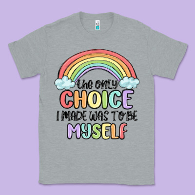 Gay Pride Classic Tee Designed By Maliassmallbusiness