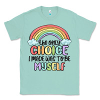 Seafoam gay pride Classic Tee - MaliasSmallBusiness
