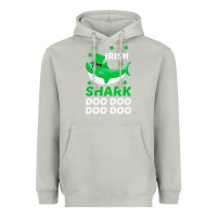 Moon Dust Irish Shark Doo Doo Doo Saint Patricks Day Heavyweight Hoodie - Bettercallsaul