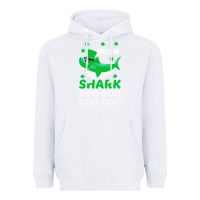 White Irish Shark Doo Doo Doo Saint Patricks Day Heavyweight Hoodie - Bettercallsaul